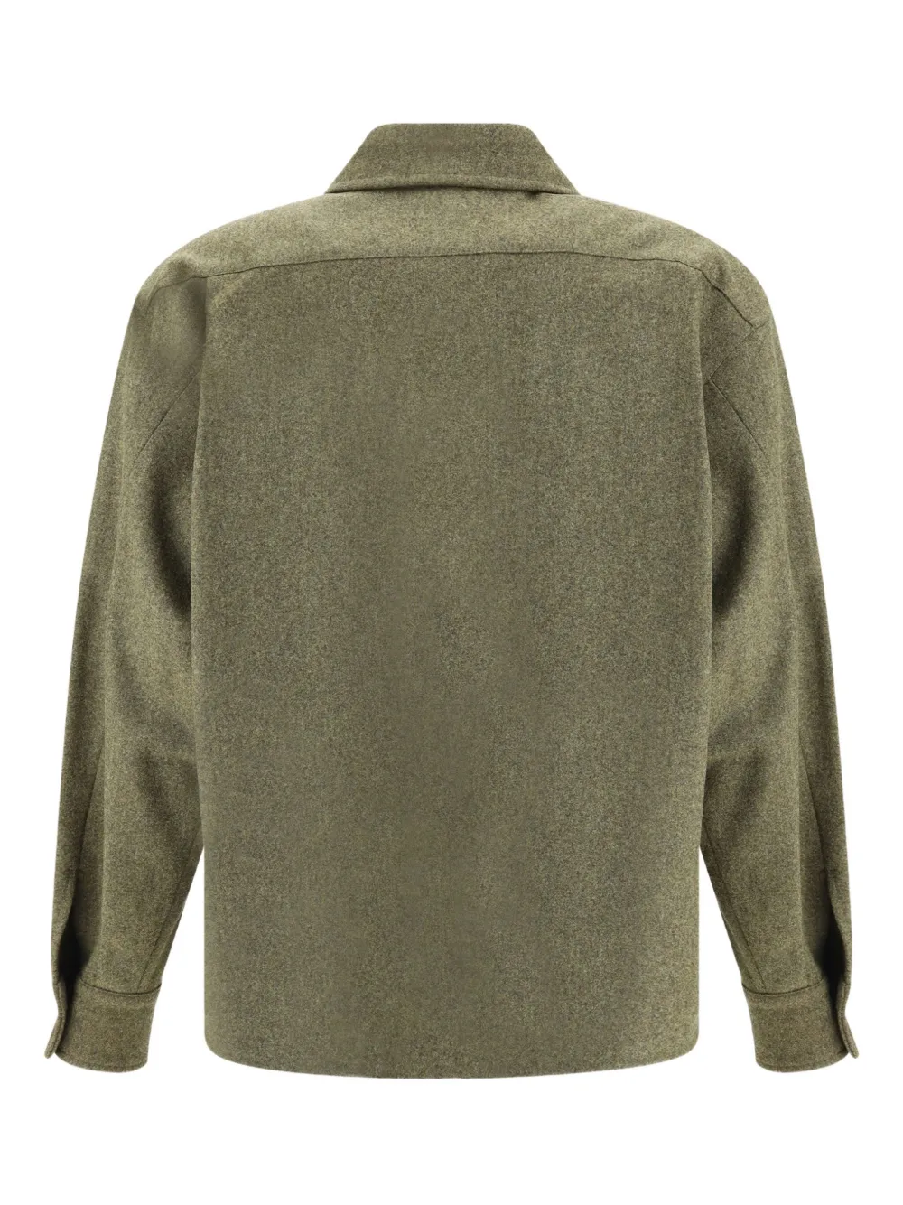 Max Mara Benares 1234 buttoned shirt - Groen