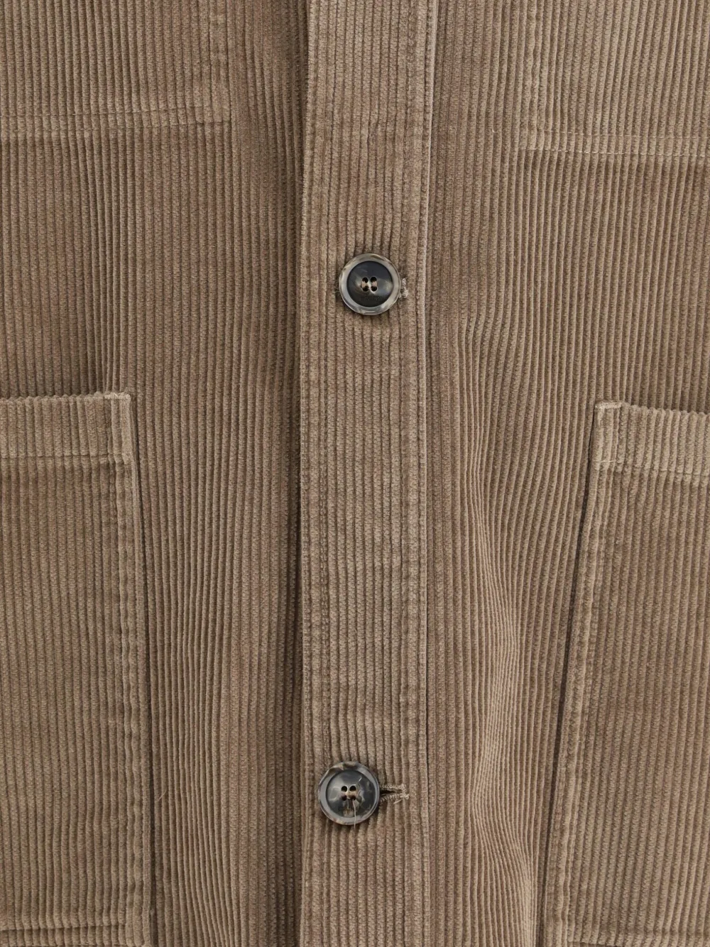 Cruna Corduroy Chore Jacket In Brown