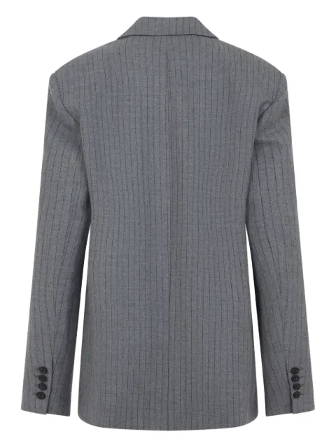 The Frankie Shop pinstripe double-breasted jacket