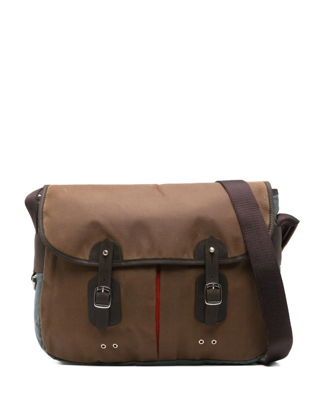 Barbour Tarras Buckled Shoulder Bag In Burgundy