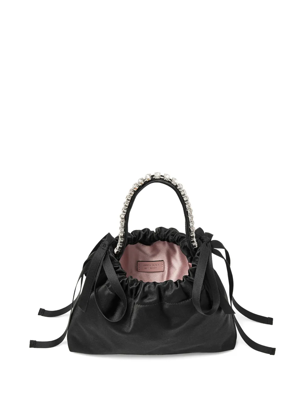 Jimmy Choo crystal-detail drawstring bucket bag | Image 2