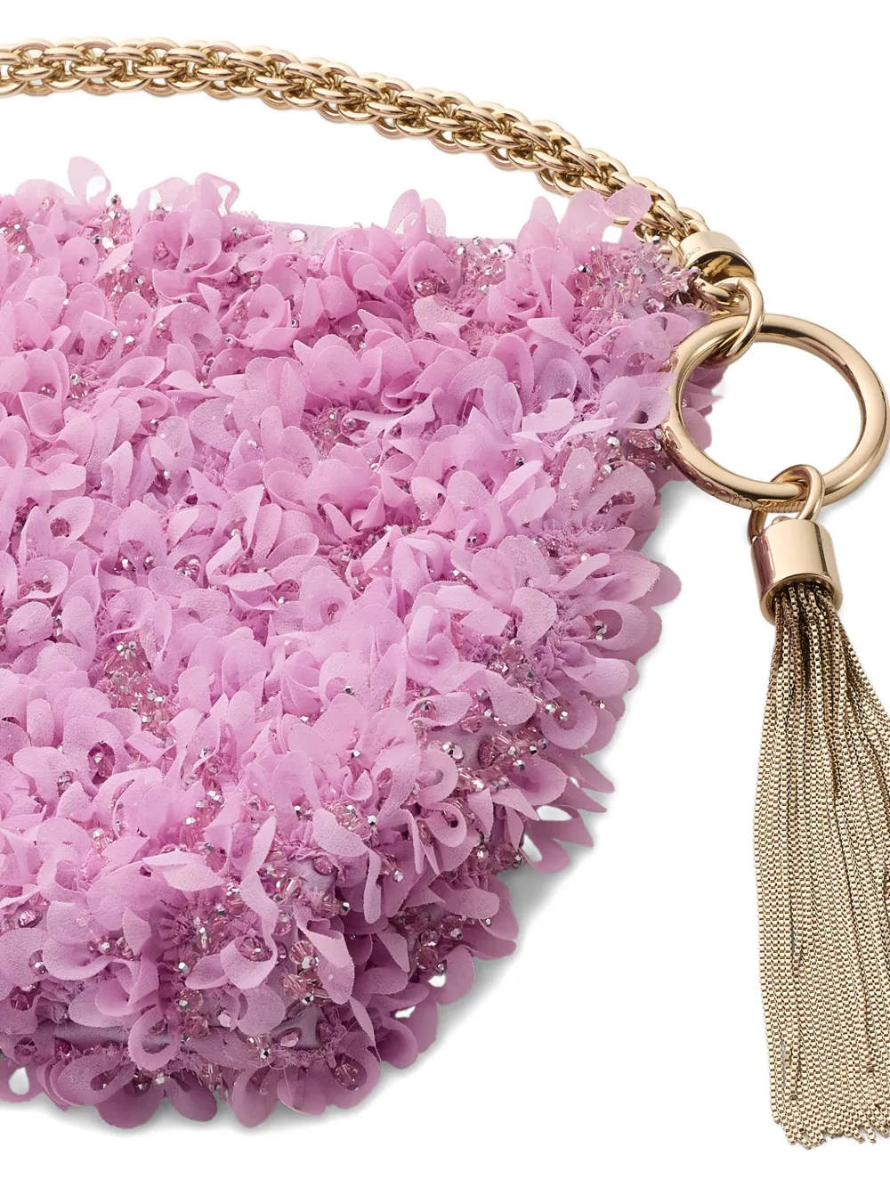 Jimmy Choo Callie clutch Roze