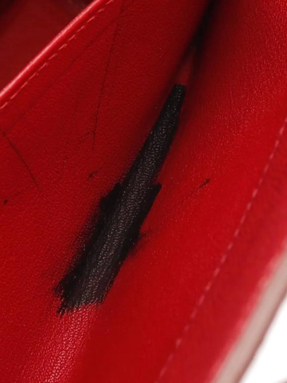 Hermès Pre-Owned 2002 Courchevel Whitebus GM handbag | Pre-Owned | Image 2