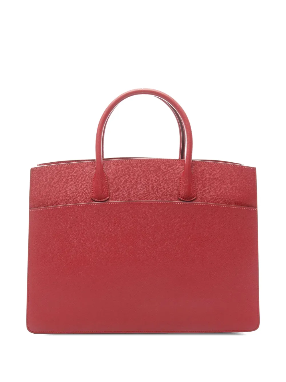 Hermès Pre-Owned 2002 Courchevel Whitebus GM handbag | Red | Image 1