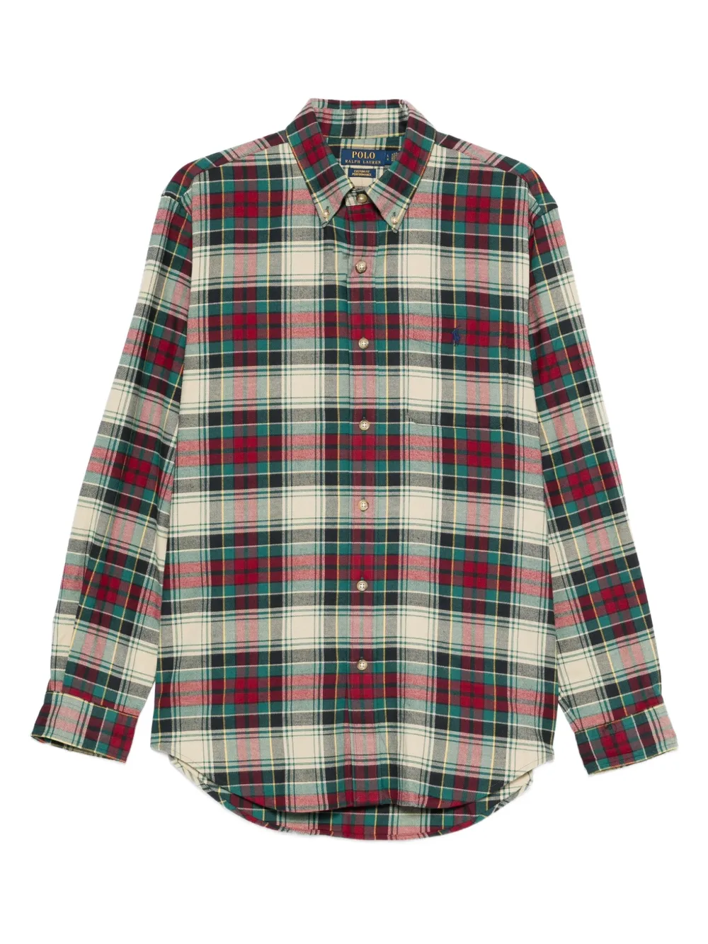 Polo Ralph Lauren check-print cotton shirt | Neutrals | Image 1
