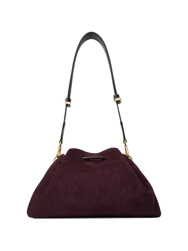 Jimmy Choo Cinch スエードショルダーバッグ M | パープル | FARFETCH JP