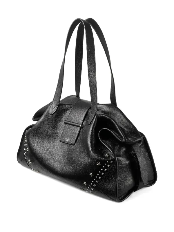 Jimmy Choo Bar ボストンバッグ L | ブラック | FARFETCH JP