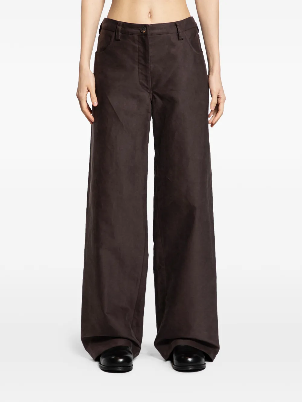 Ziggy Chen straight-leg trousers - Viola