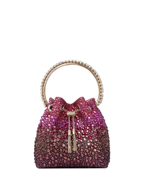 Jimmy Choo Bon Bon crystal-embellished mini bag