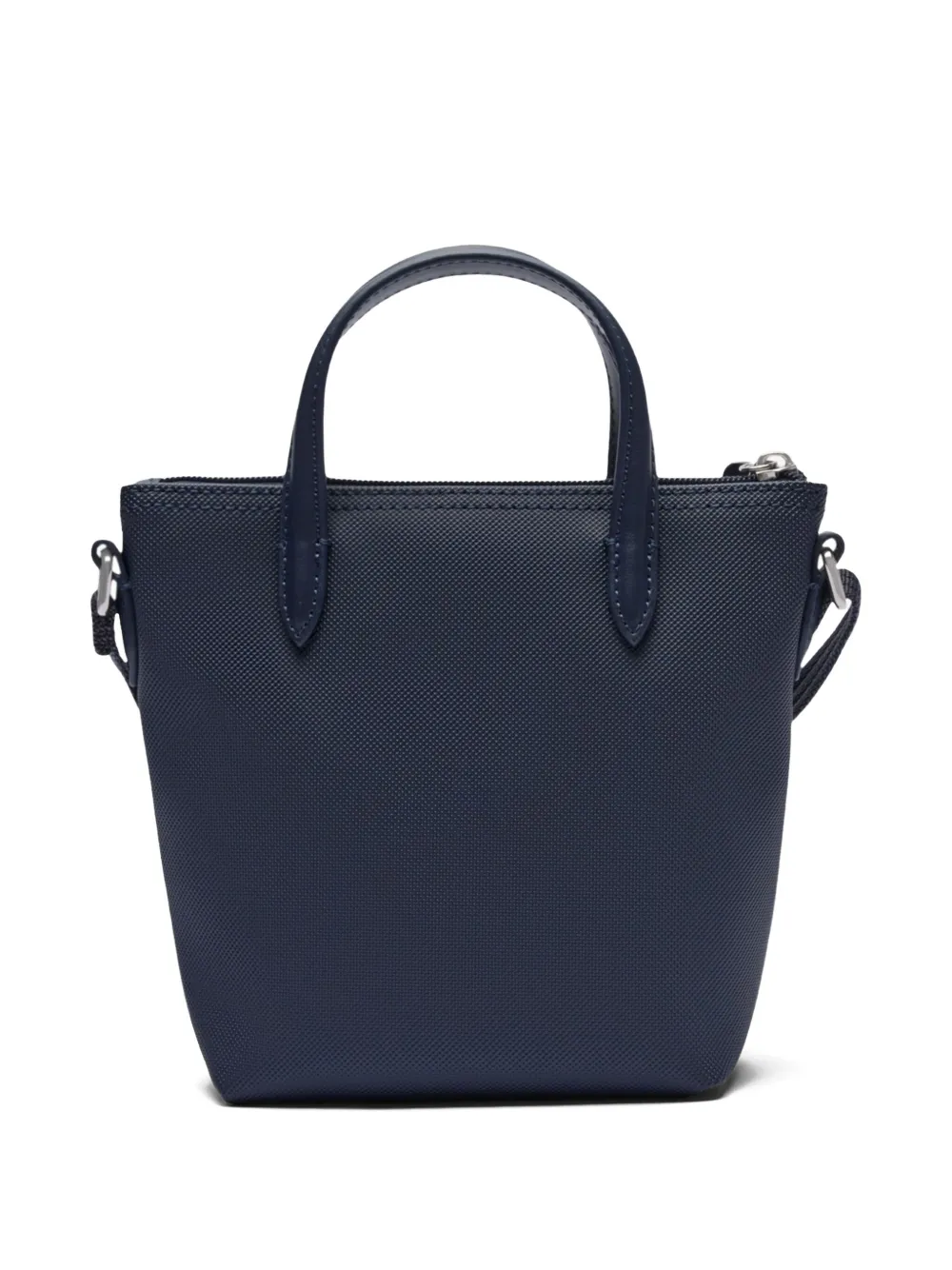 Lacoste Mini L.12.12 Concept Tote Bag In Black