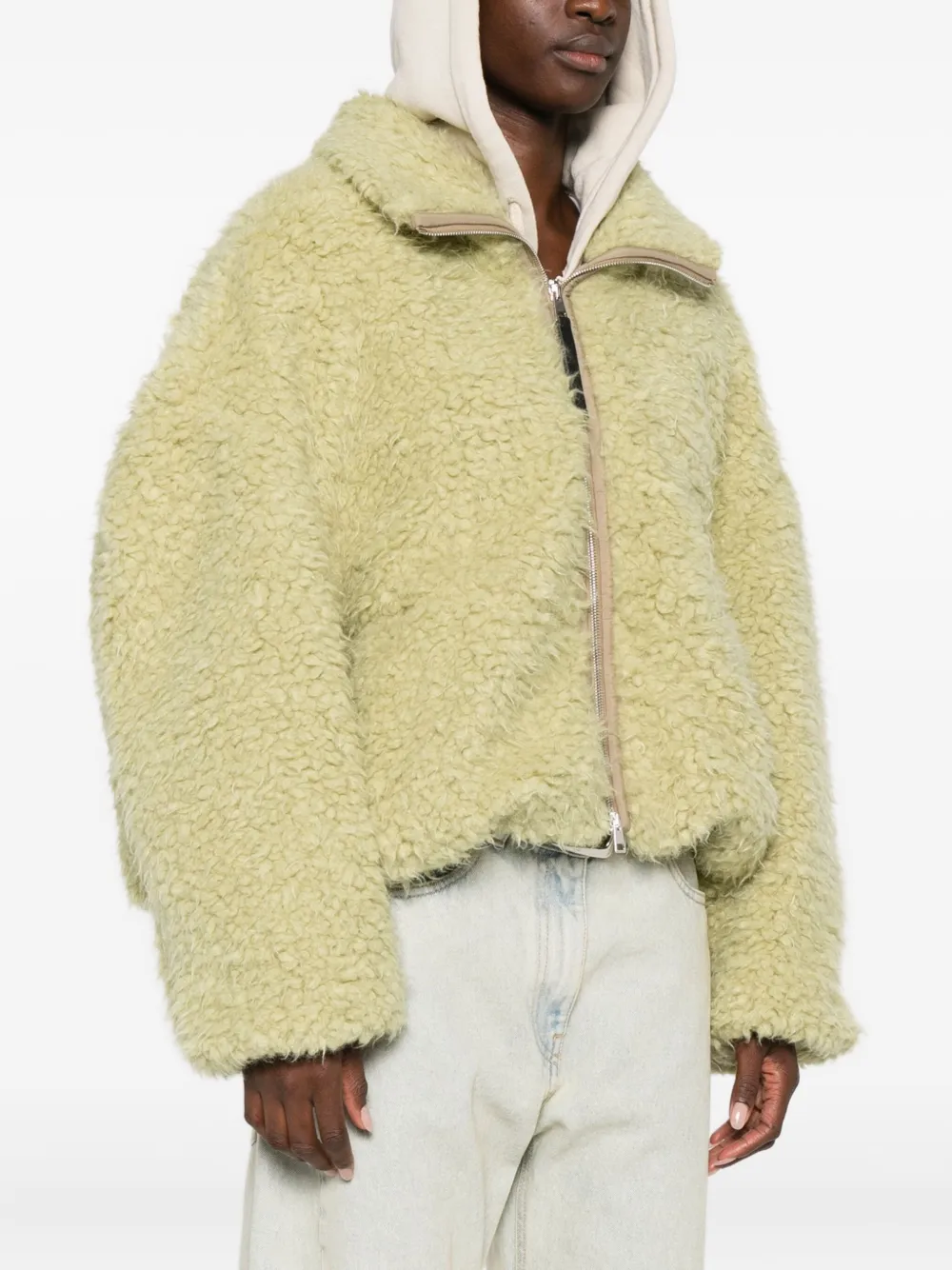 Tela Fleece jack Groen