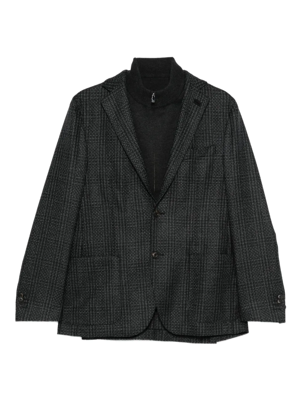 Corneliani بليزر بصف أزرار | أسود | Image 1