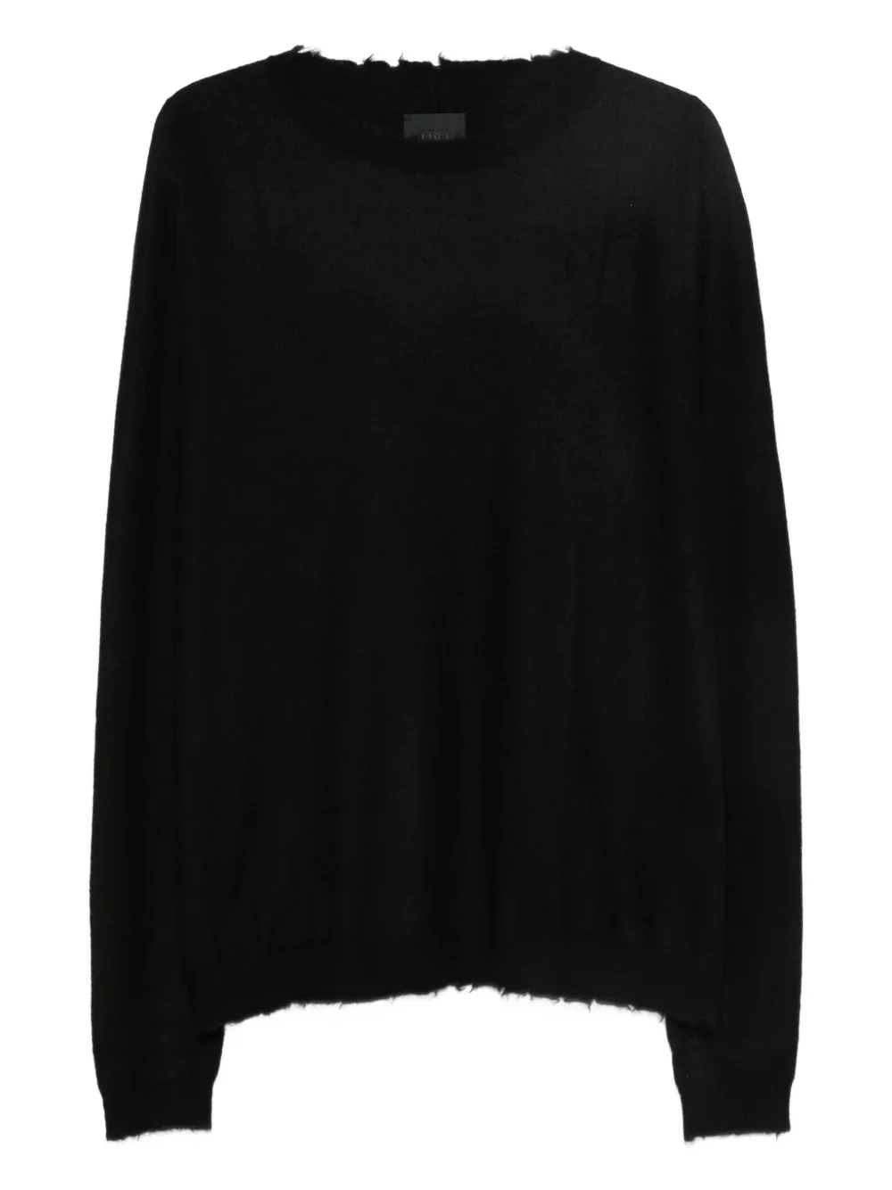 Frei-Mut jersey con cuello redondo | negro | Image 1
