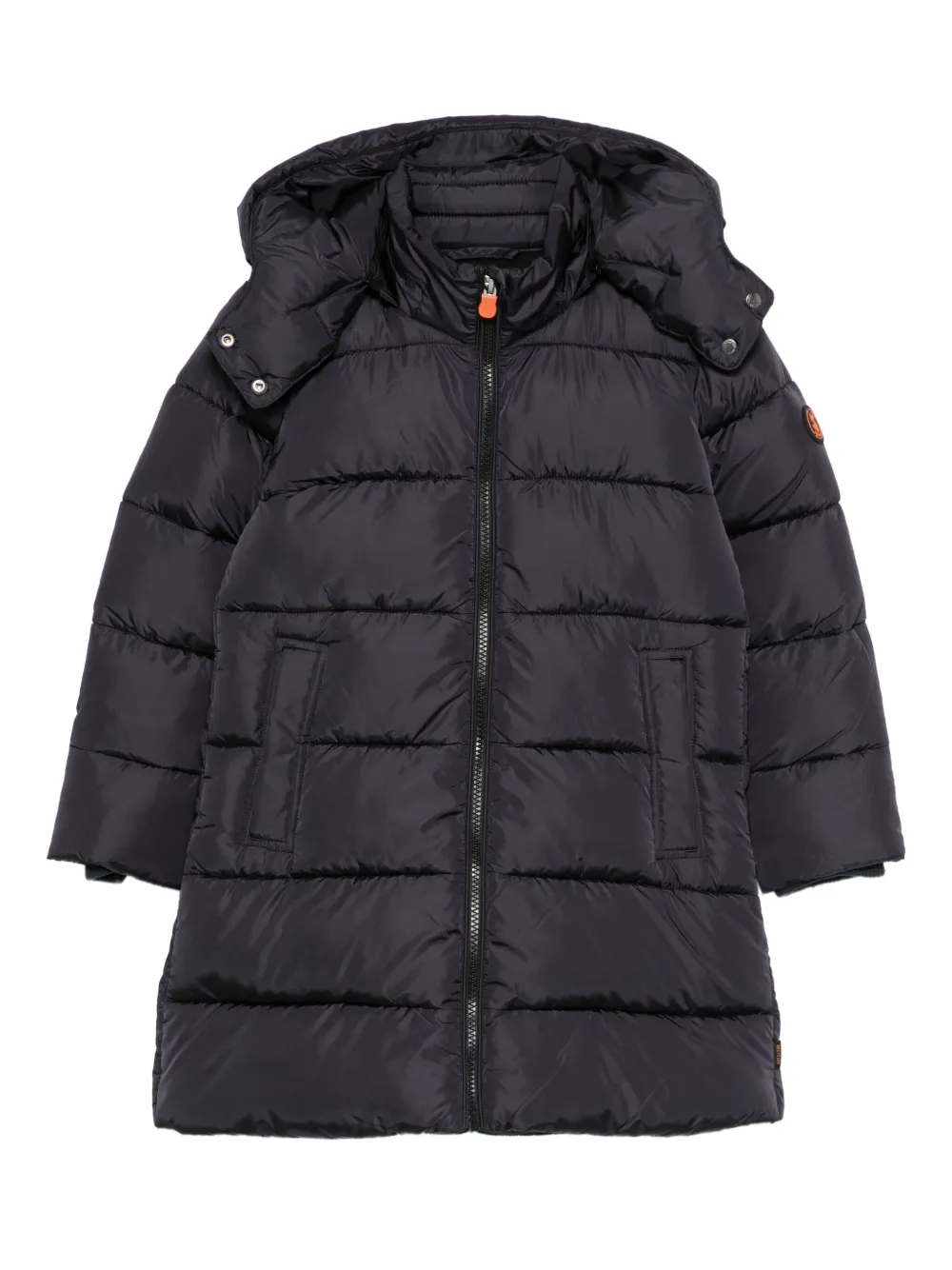 Save The Duck Kids Tiri hooded padded coat | Black | Image 1