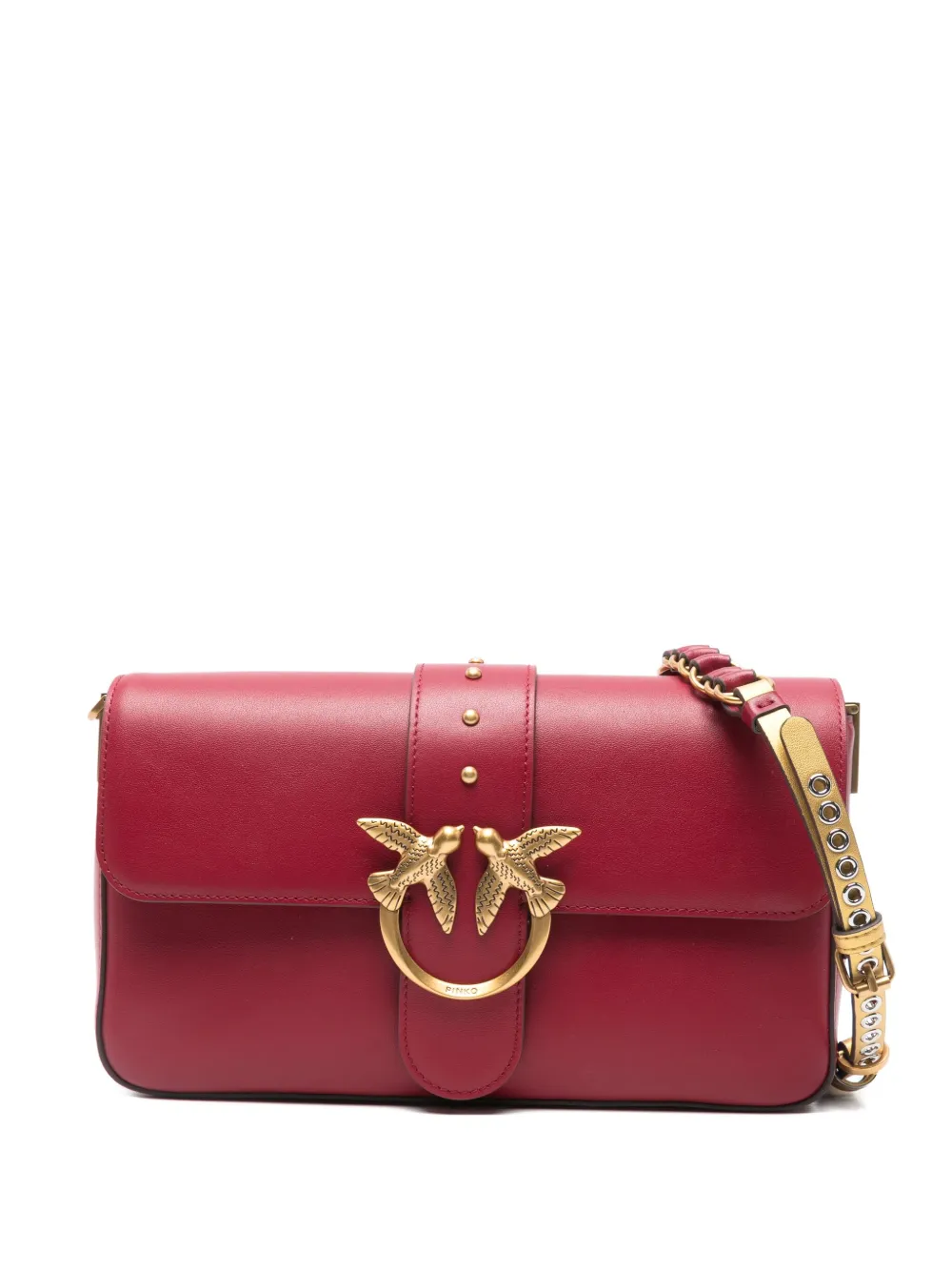 PINKO Classic Love One shoulder bag - Rosso