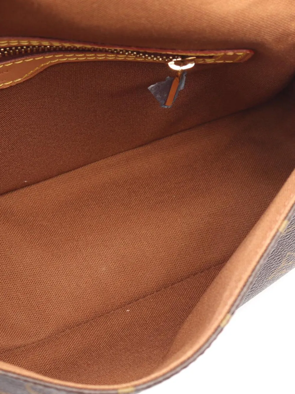 Pre-owned Louis Vuitton 2003 Monogram Mini Looping Shoulder Bag In Brown
