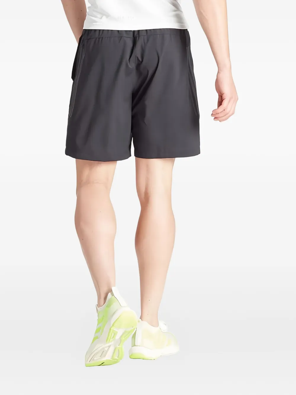 adidas Trainingsshorts met logodetail Zwart