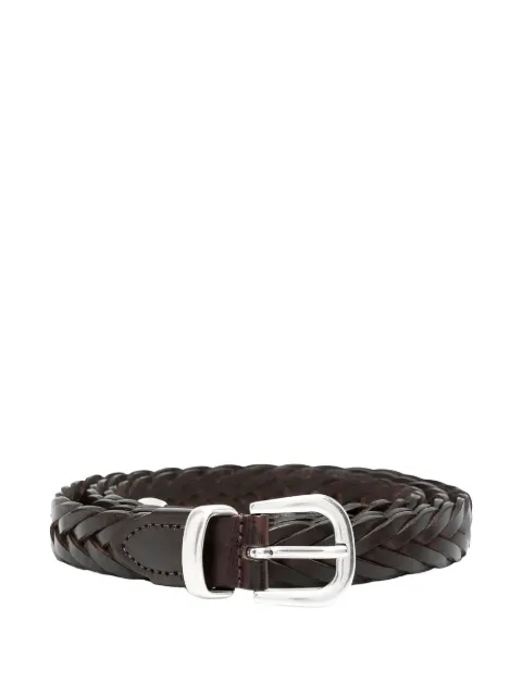 Eleventy braided-design belt