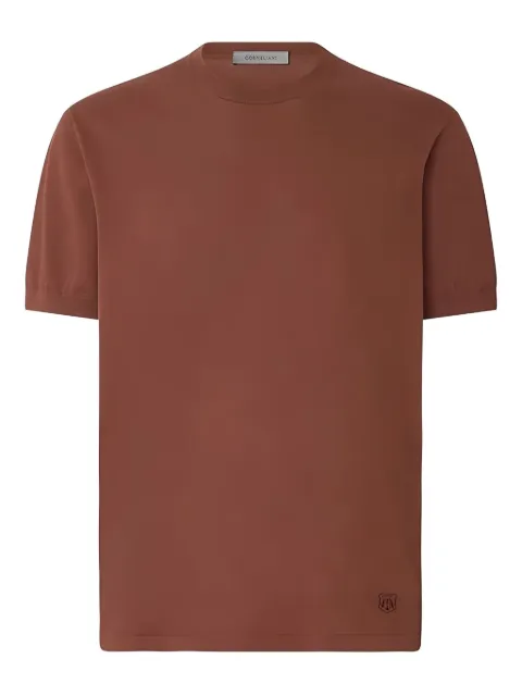 Corneliani playera con cuello redondo