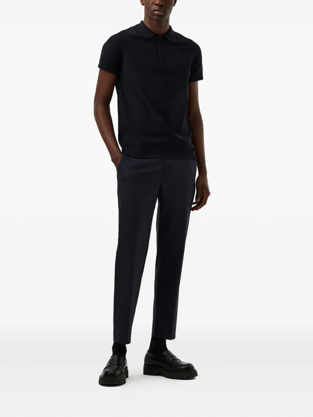 Alphatauri Poloshirt met kraag - Blauw