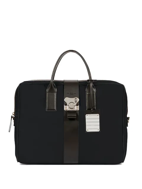 FPM Milano butterfly-buckle briefcase