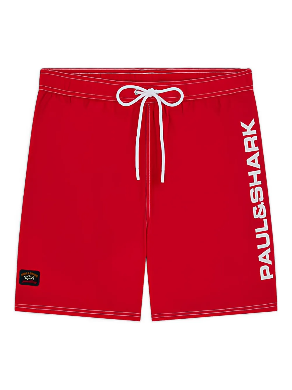 Paul & Shark drawstring swim shorts | Red | Image 1