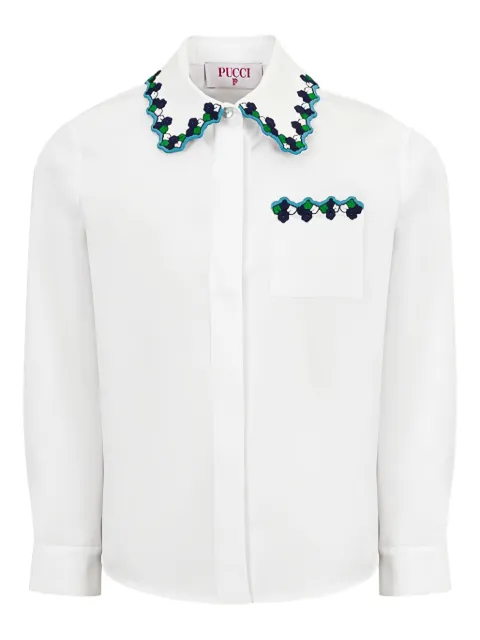 PUCCI Junior long-sleeve shirt