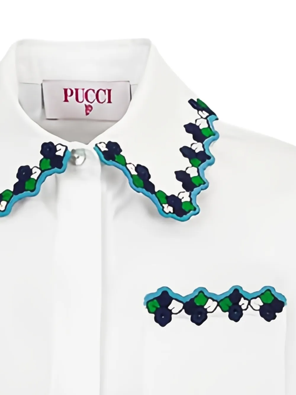 PUCCI Junior Shirt met lange mouwen Wit