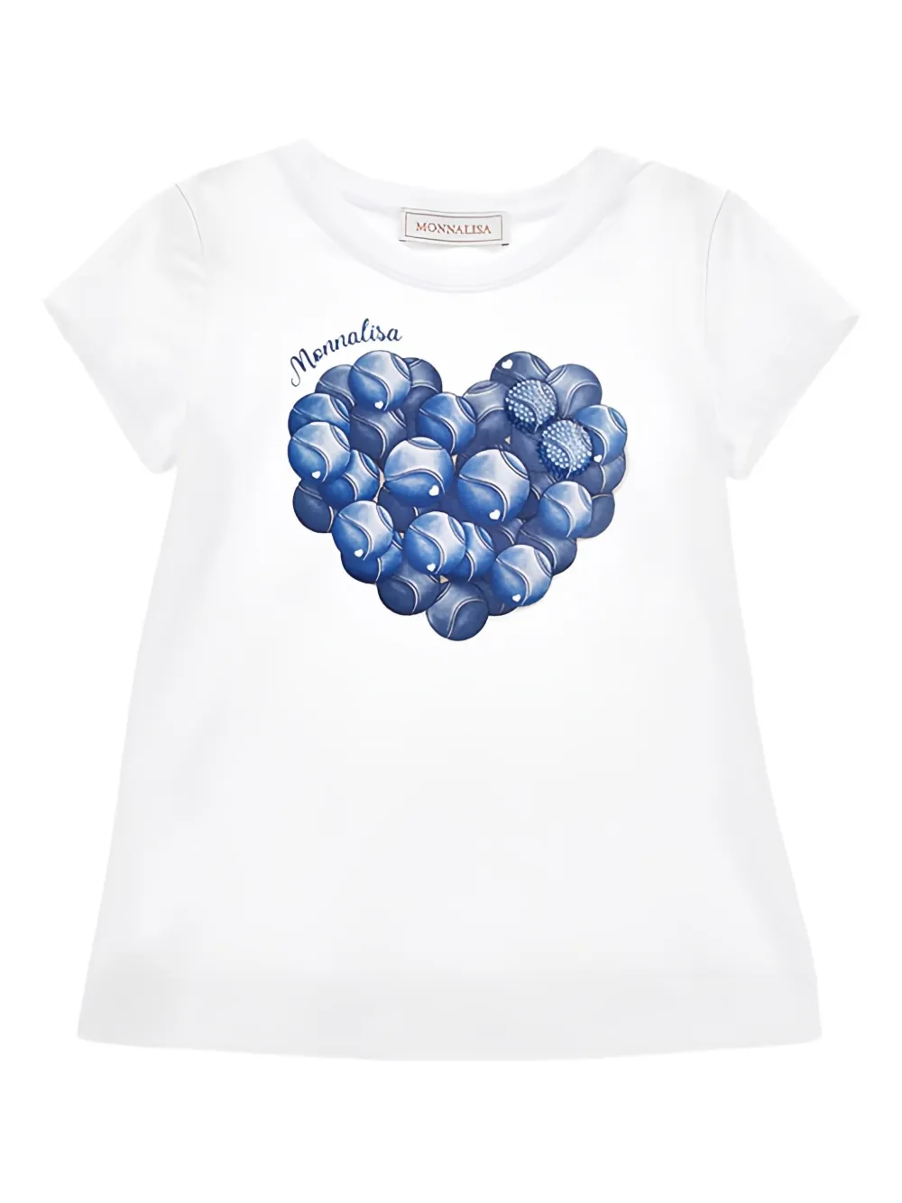 Monnalisa playera de jersey | blanco | Image 1