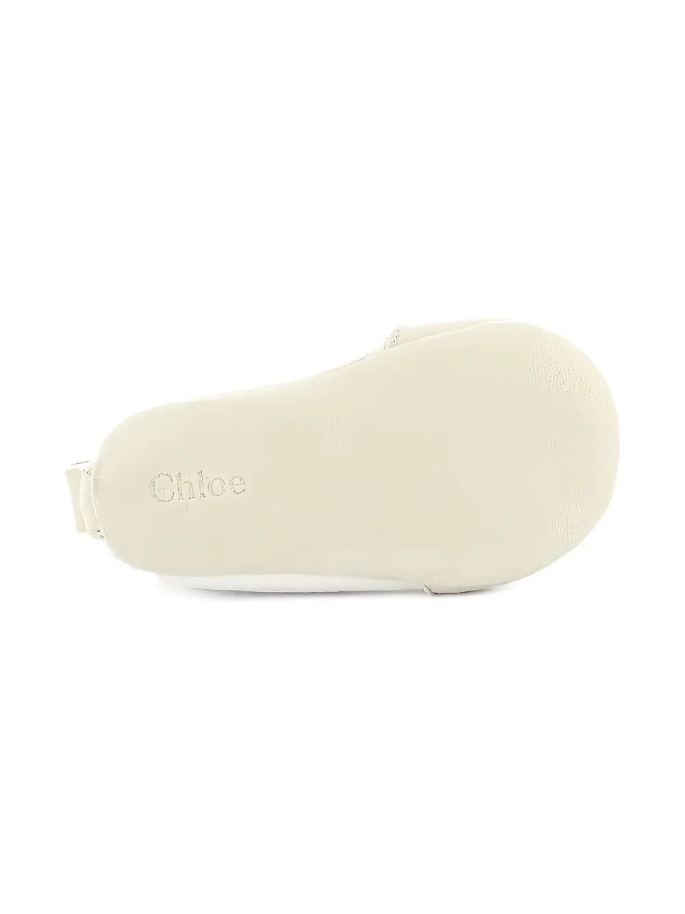 Chloé Logo-motif Sneakers In White