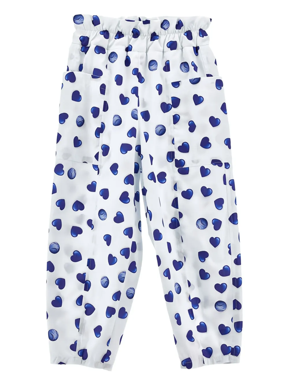 Monnalisa heart-print trousers | Boys Casual Trousers | Image 2