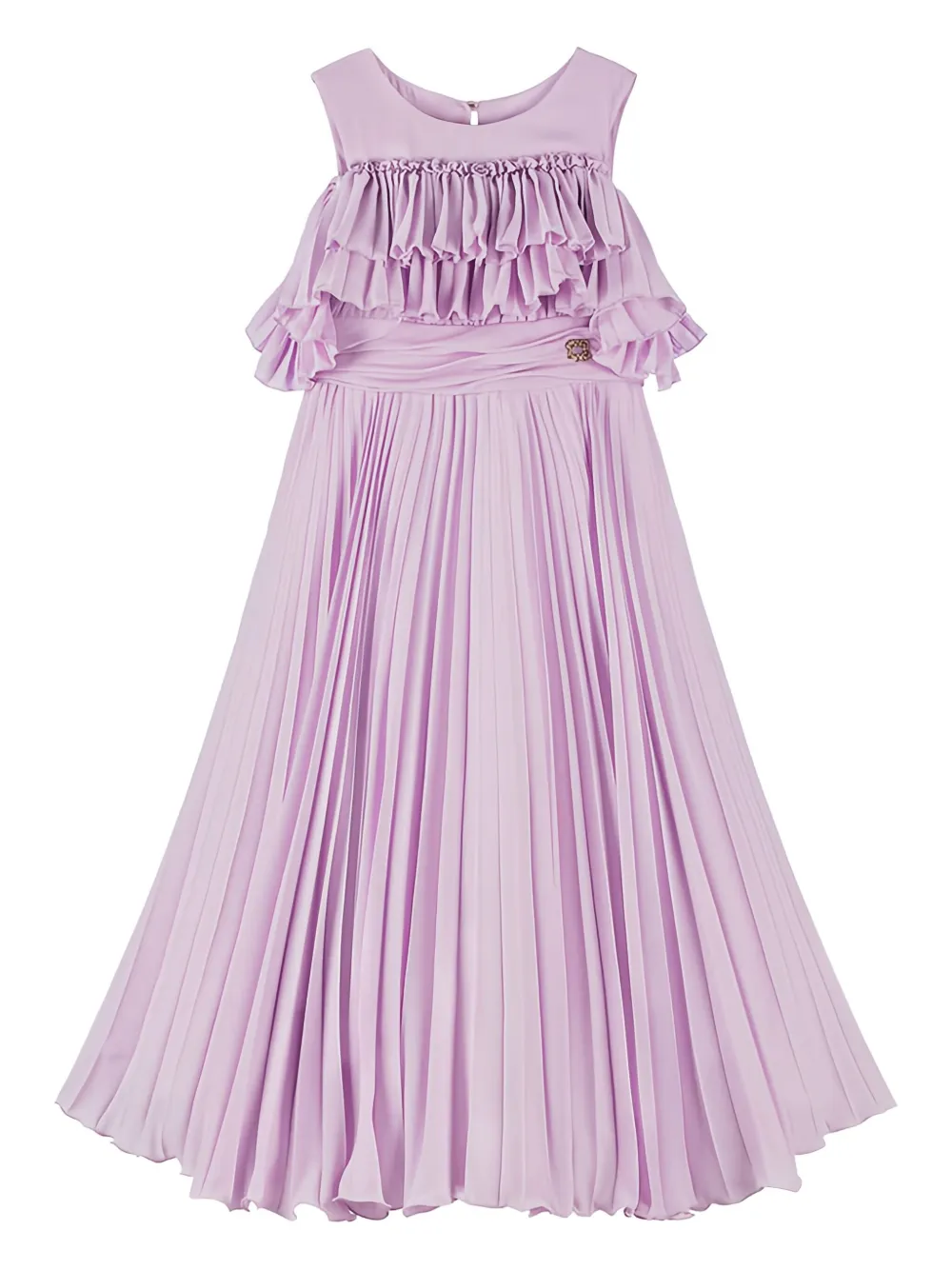 ELIE SAAB JUNIOR Abito con ruches - Viola