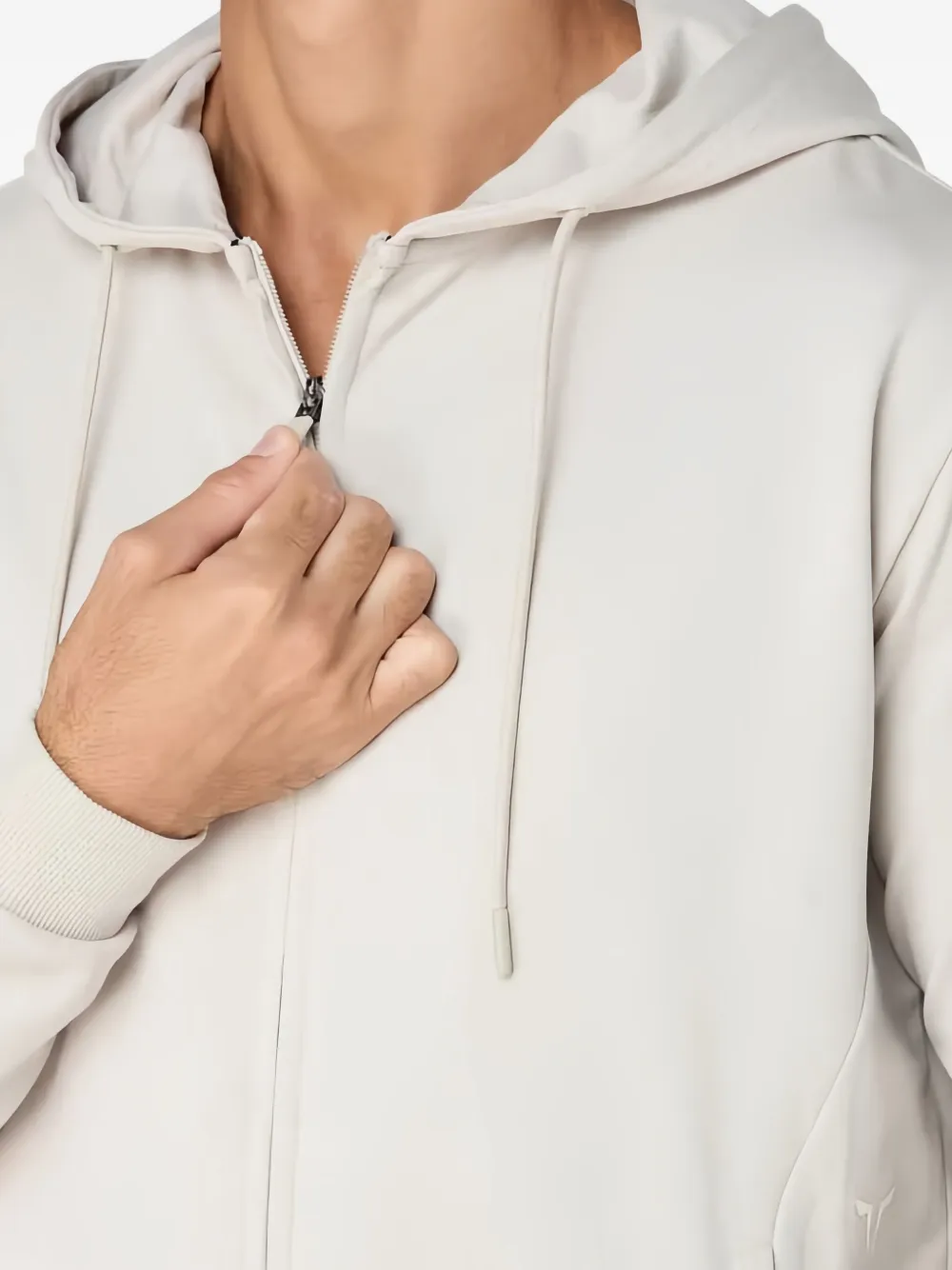 Squatwolf Zip Hoodie In Neutral