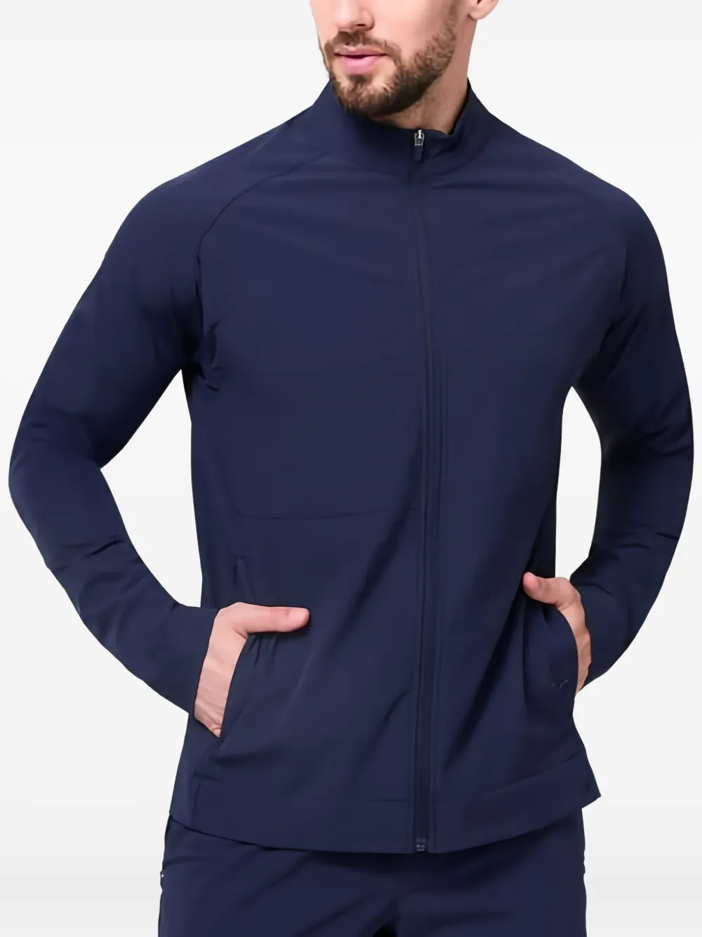 SQUATWOLF zip agility track jacket | Blue | Image 1