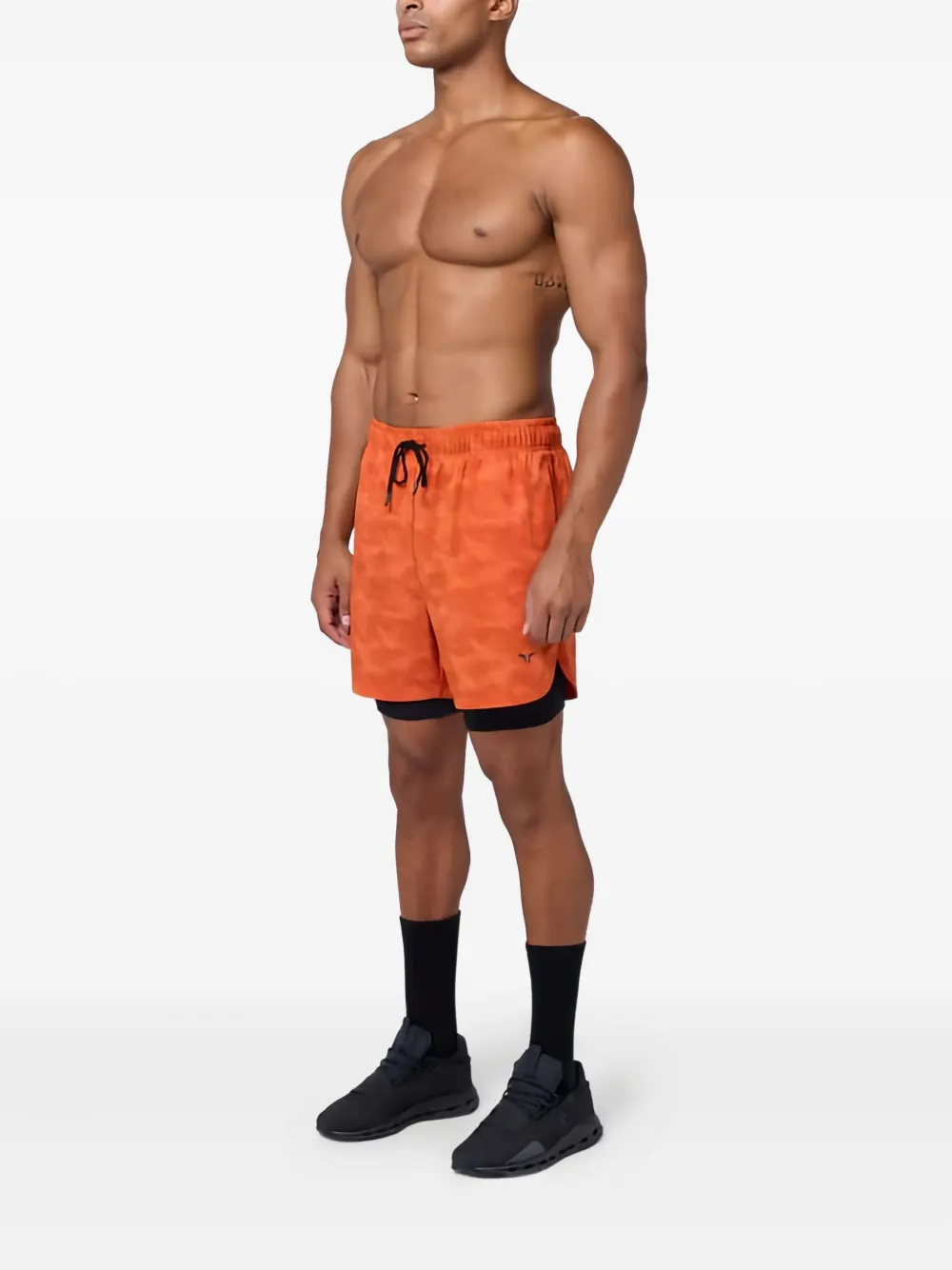 Squatwolf Limitless-2-in-17" Shorts In Orange