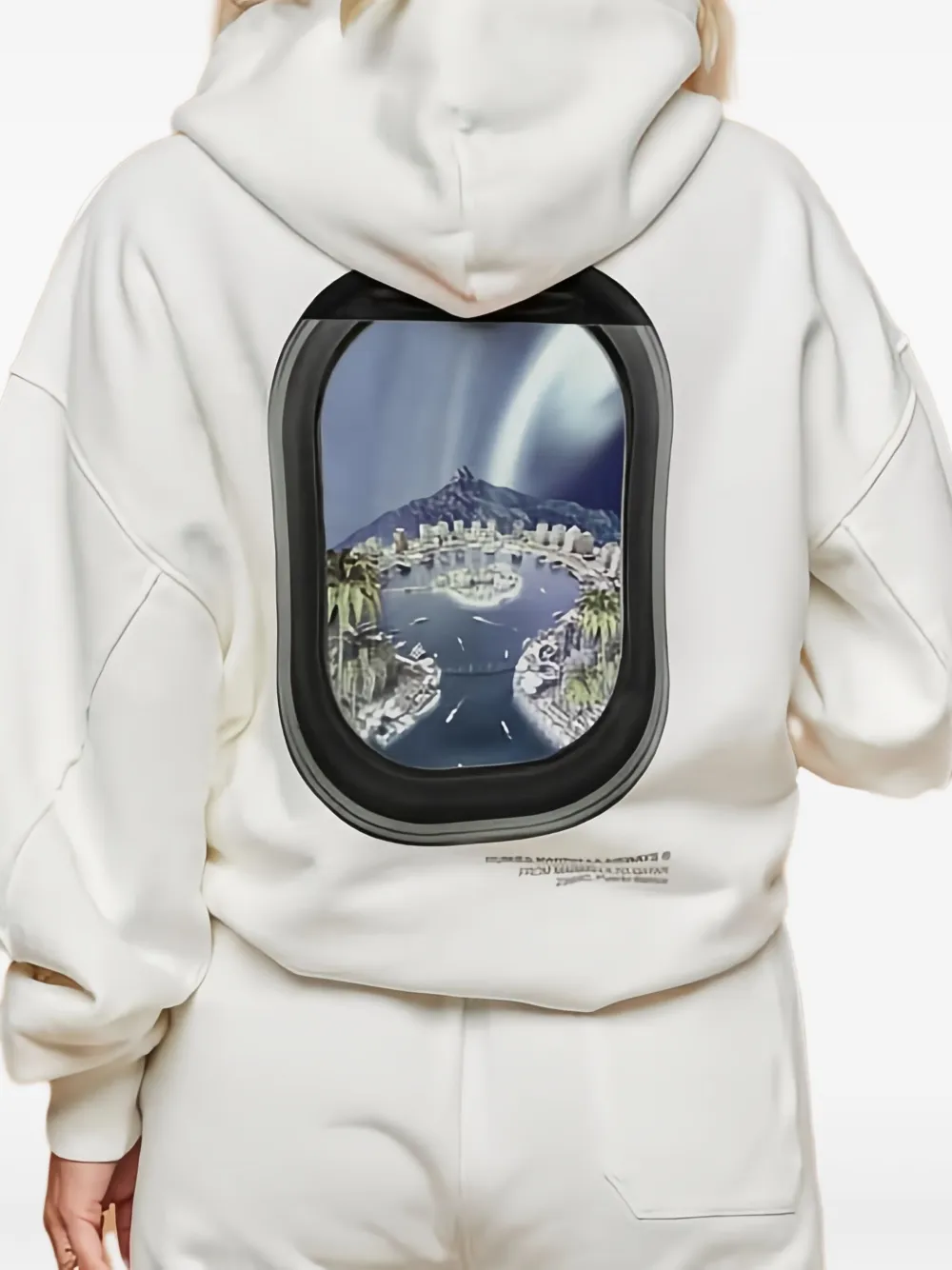 HOMIES MARBELLA Videogame katoenen hoodie Wit