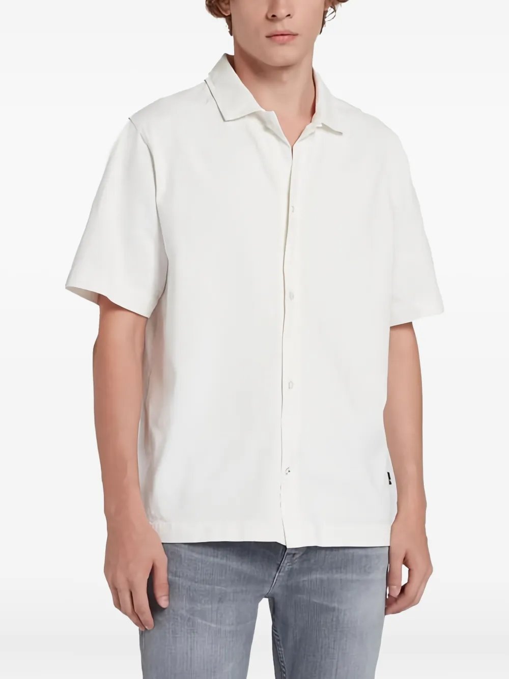 7 For All Mankind ショートスリーブ シャツ | ホワイト | Image 1