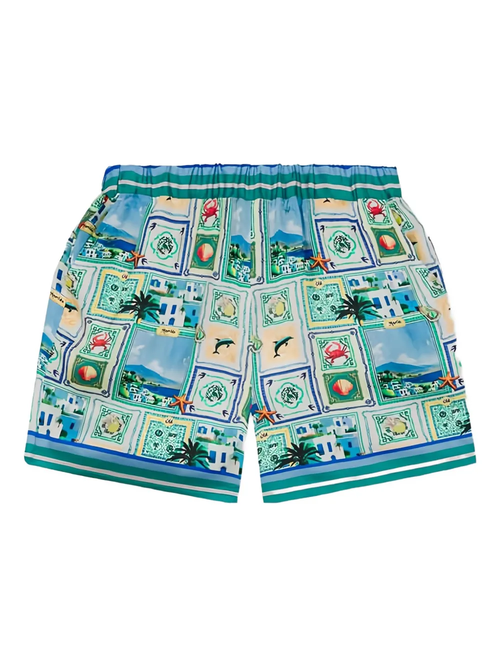 HOMIES MARBELLA  Puerto Banus patterned shorts | Blue | Image 1