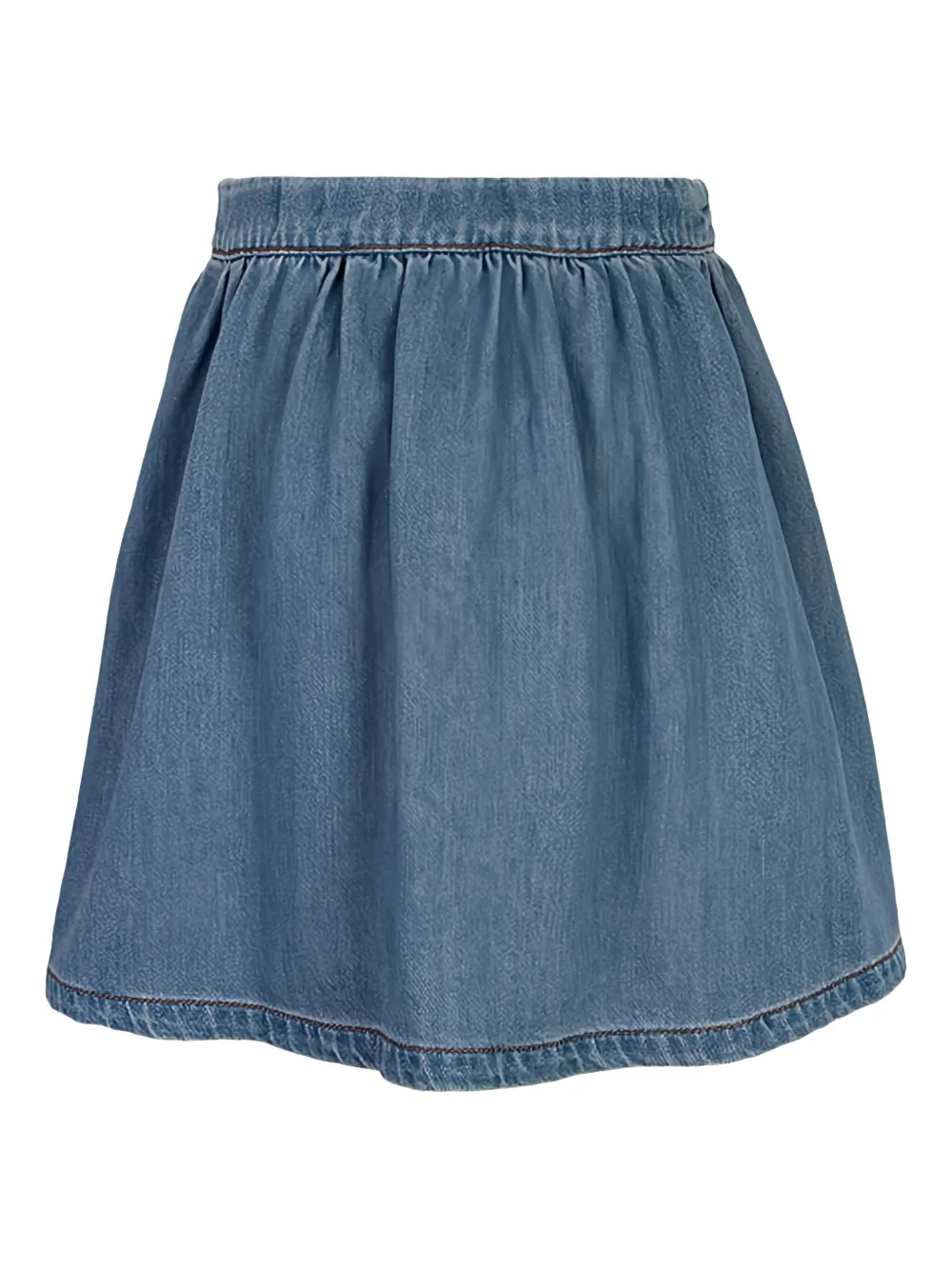 Moschino Kids Elastische rok Blauw