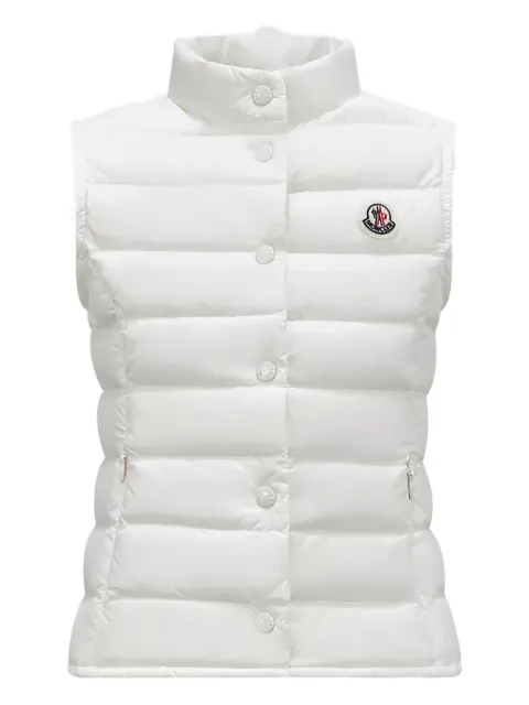 Moncler Enfant chamarra capitonada con botones