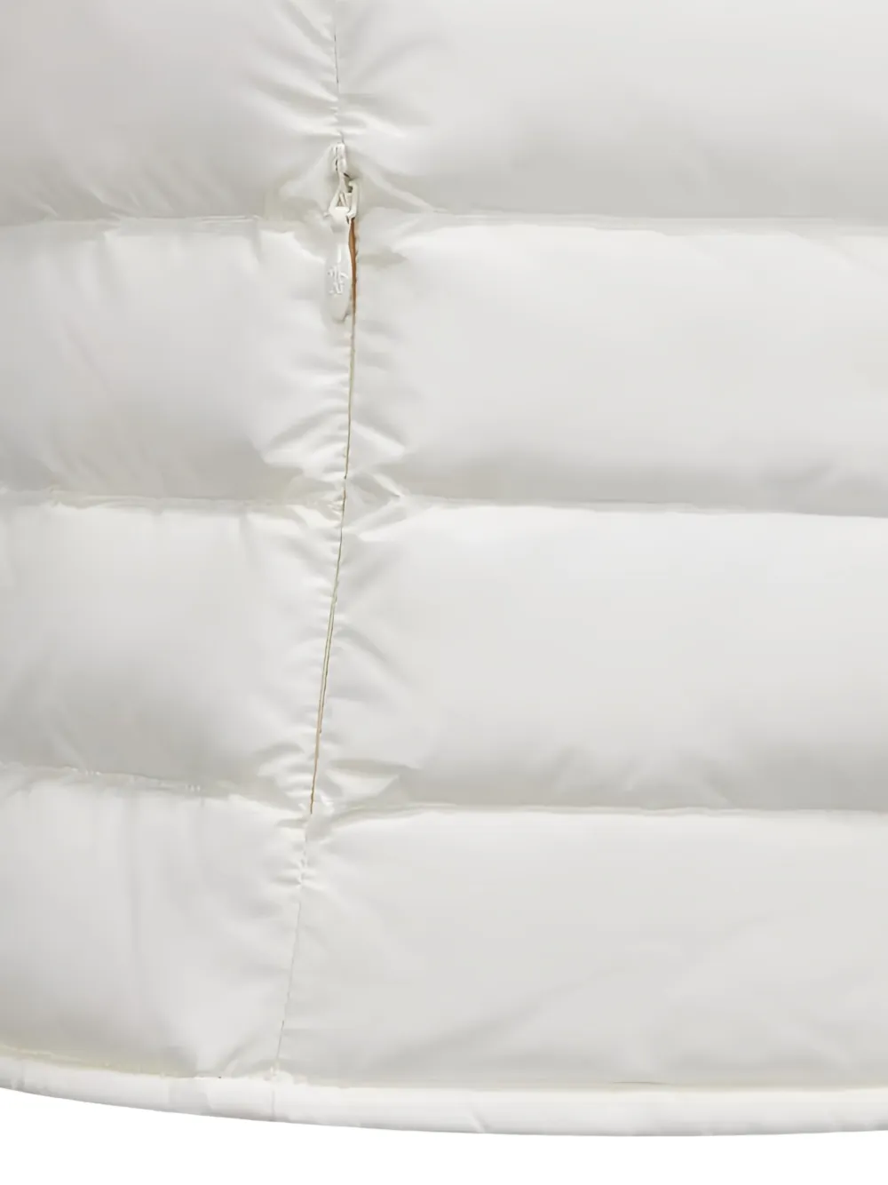 Moncler Enfant Gewatteerd jack met knopen Wit