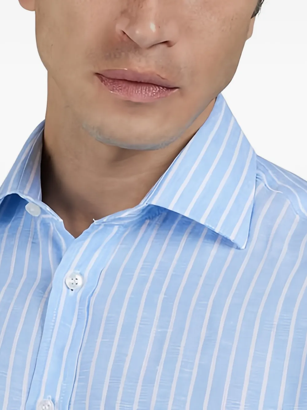 Paul & Shark Gestreept overhemd Blauw