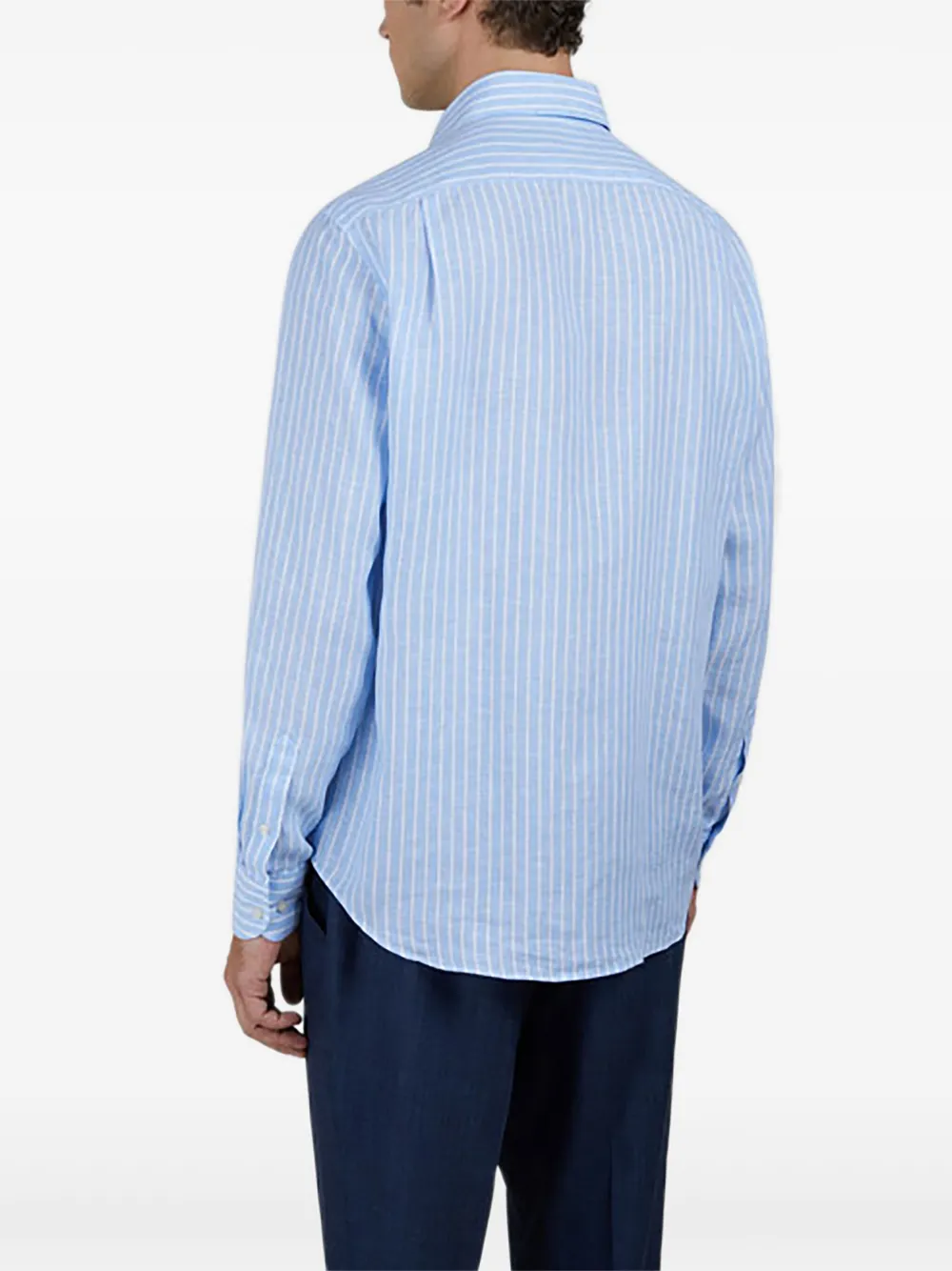 Paul & Shark Gestreept overhemd Blauw