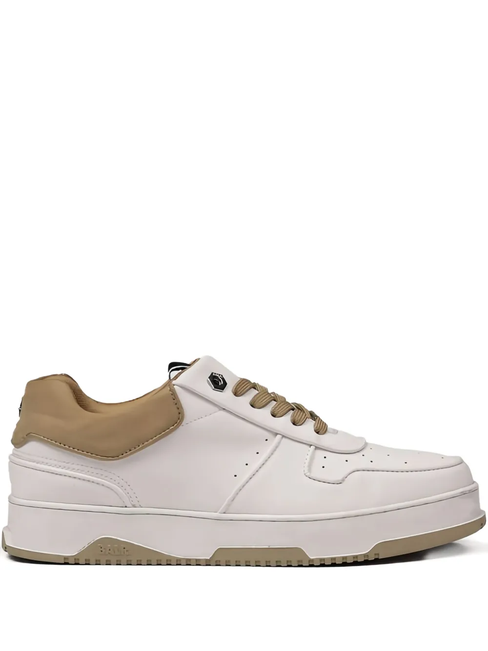 BALR. Sneakers met logoplakkaat Wit