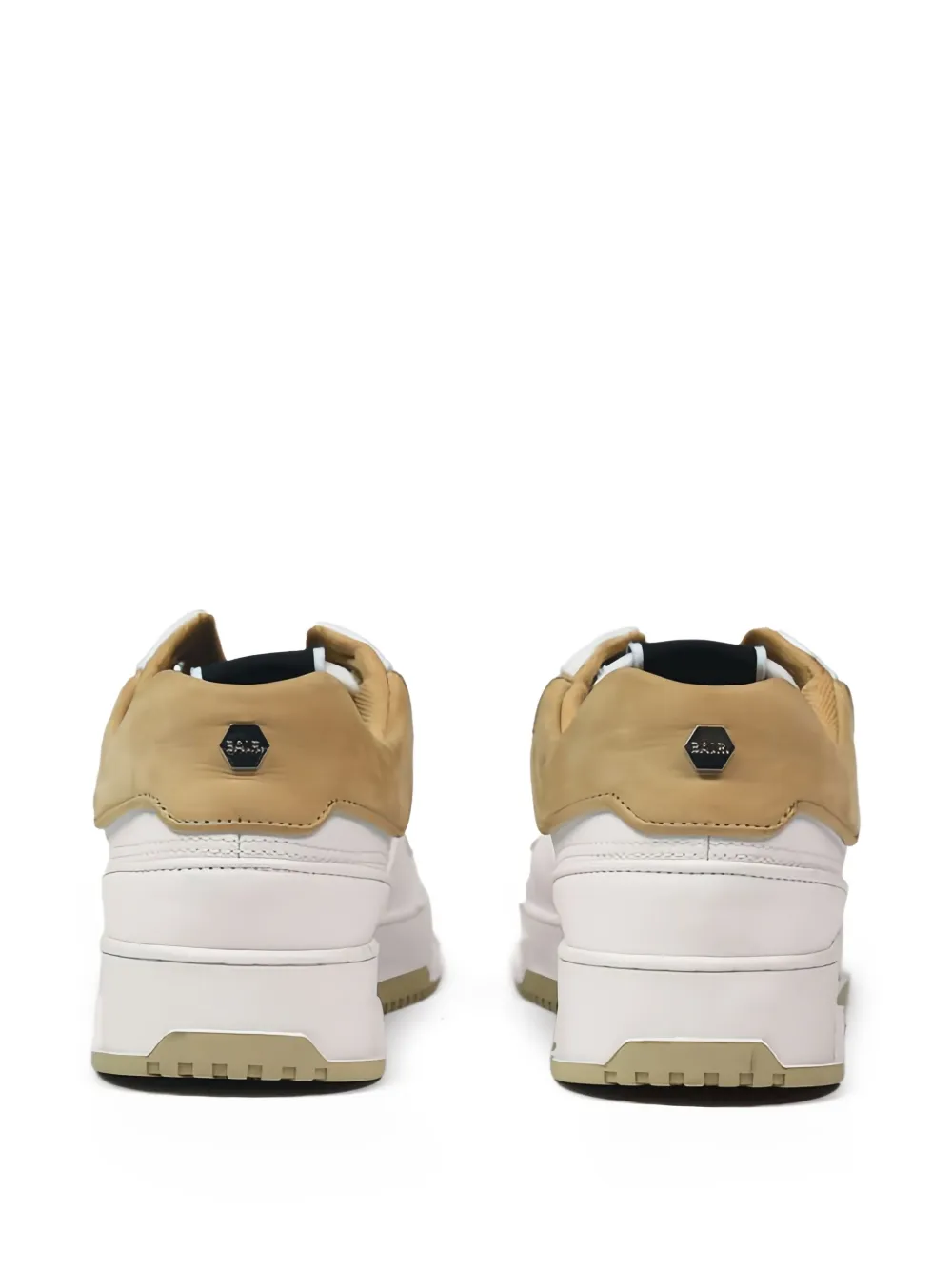 BALR. Sneakers met logoplakkaat Wit