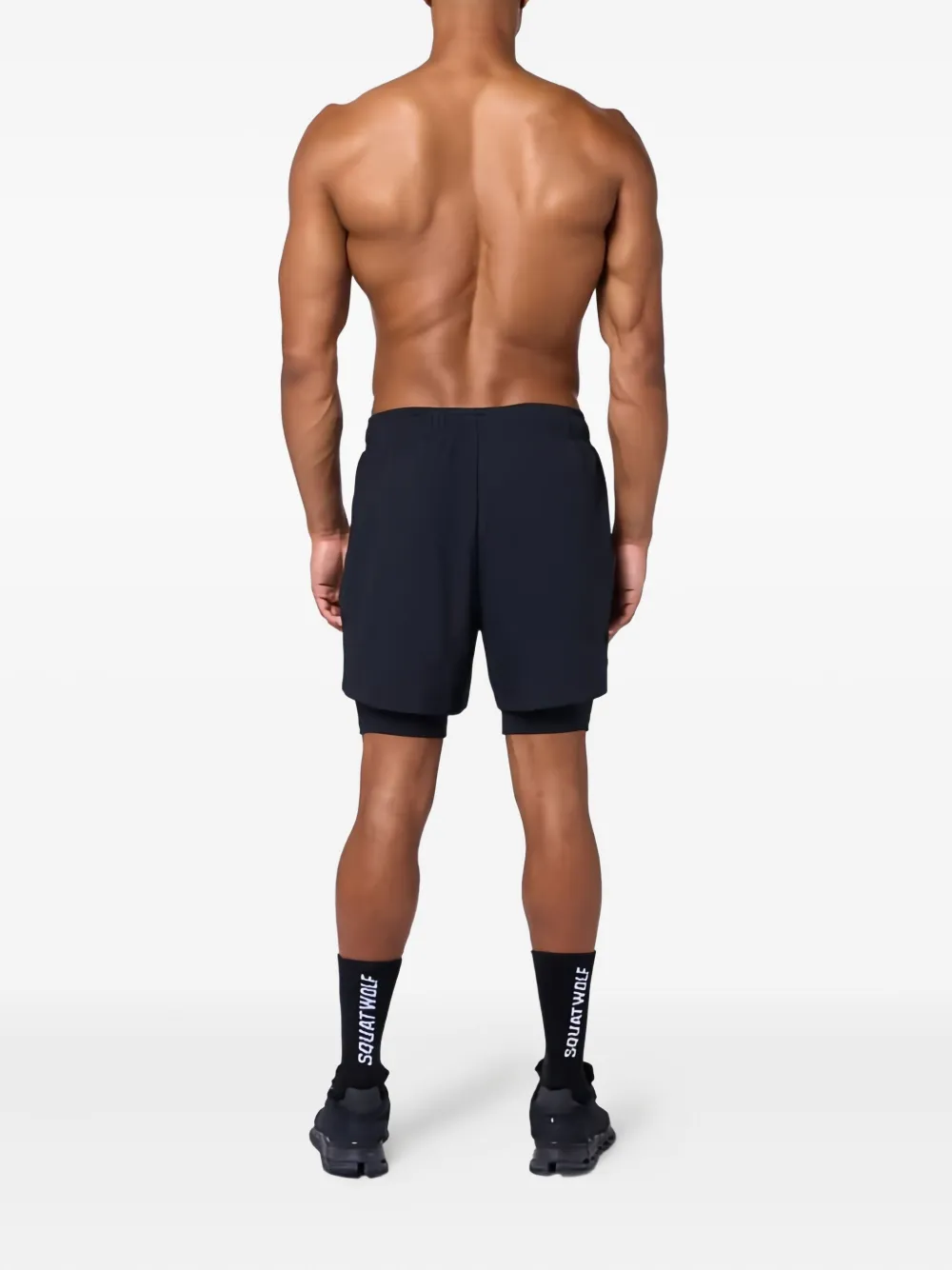 Squatwolf Drawstring Shorts In Blue