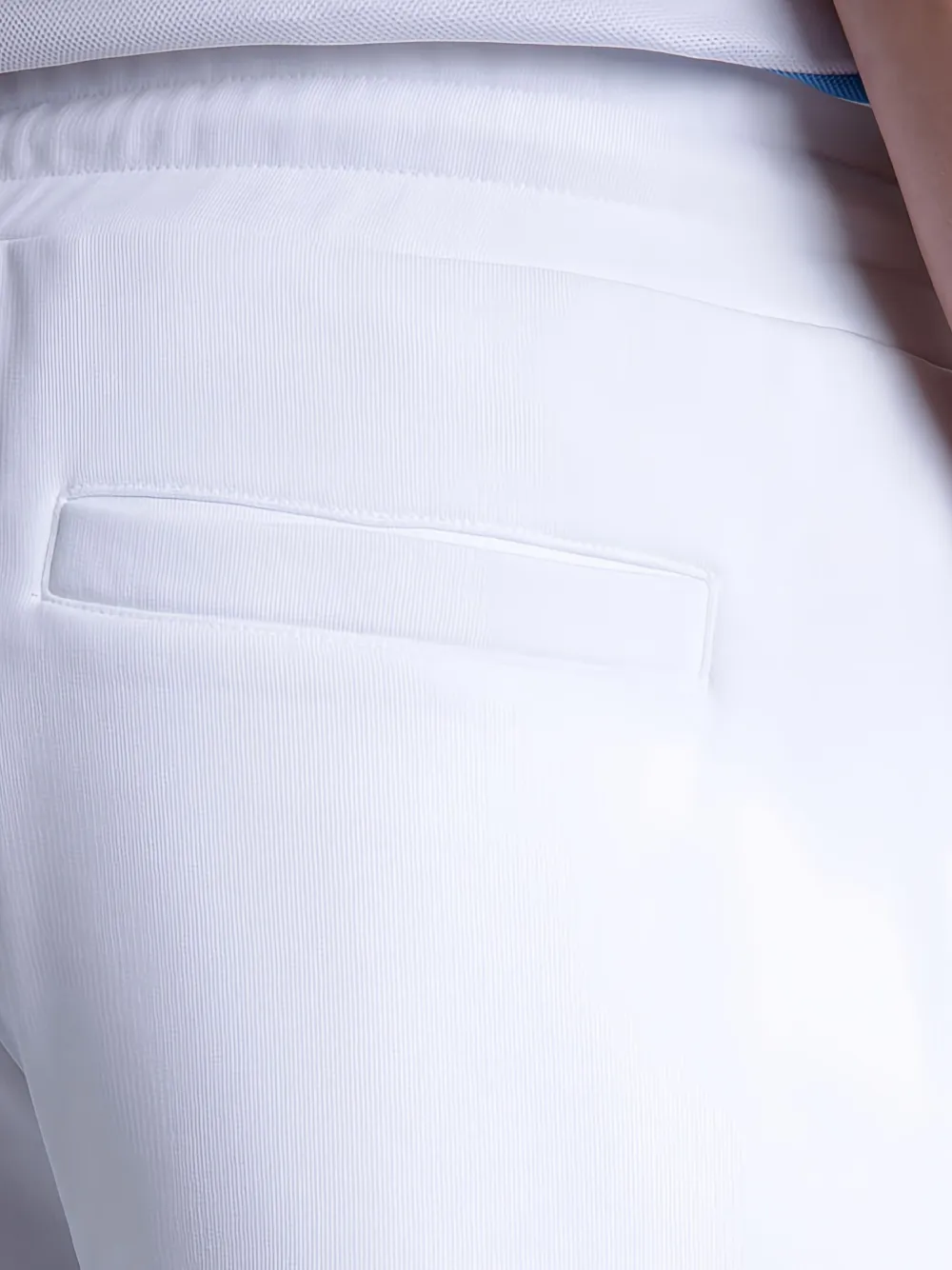 Paul & Shark Bermuda shorts met trekkoord Wit