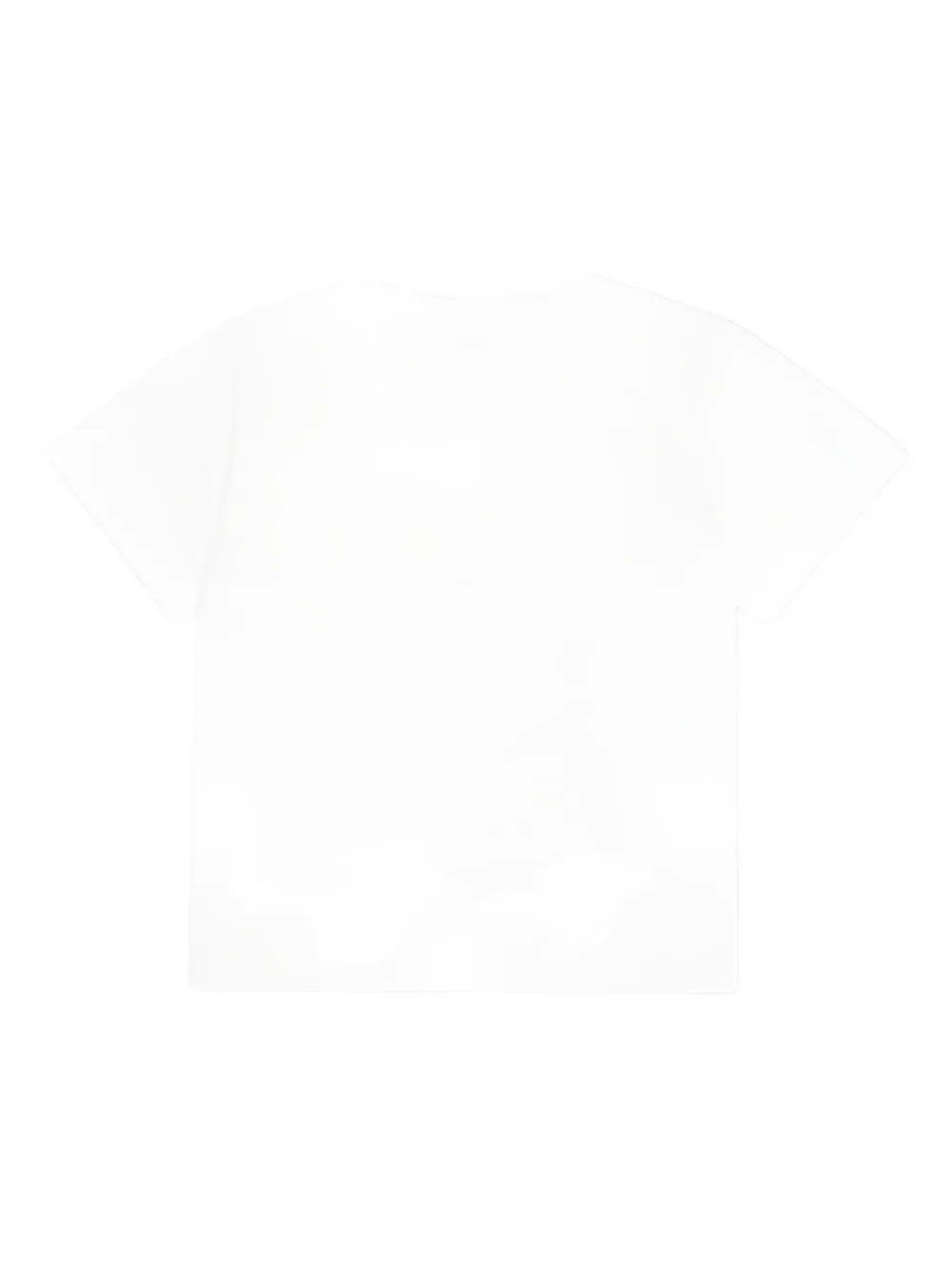 Stella McCartney Kids T-shirt met grafische print Wit