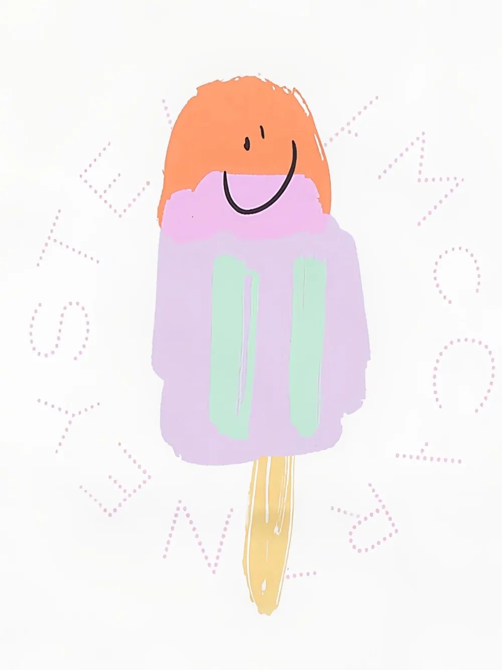 Stella McCartney Kids T-shirt met grafische print Wit