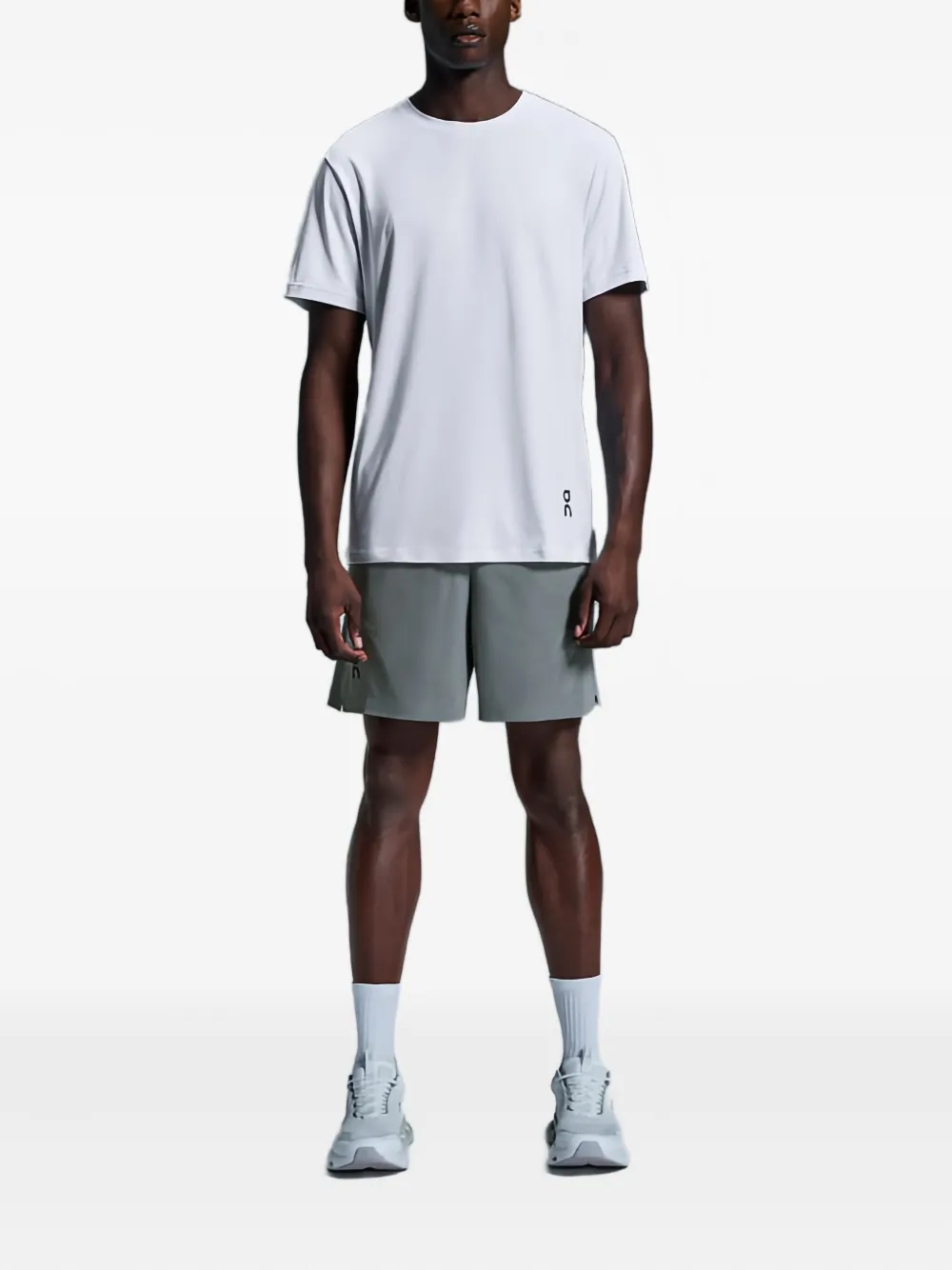 On Running elasticated focus shorts | Grey | Image 1